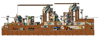 Minimap of Kerning City