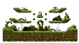 Minimap of Isolated Mushroom Forest