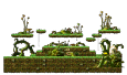 Minimap of Deep Inside Mushroom Forest