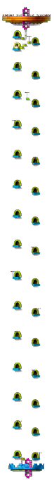 Minimap of Eos Tower 76th ~ 90th Floor