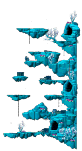 Minimap of Dangerous Sea Gorge I
