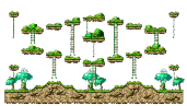 Minimap of Peach Monkey Forest