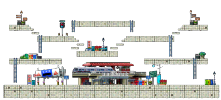 Minimap of Suburban Area 1