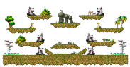 Minimap of Jungle Valley 