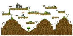 Minimap of Mountain Cliffs 