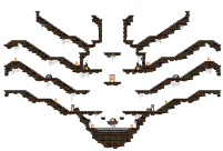 Minimap of Wolf Spider Cavern